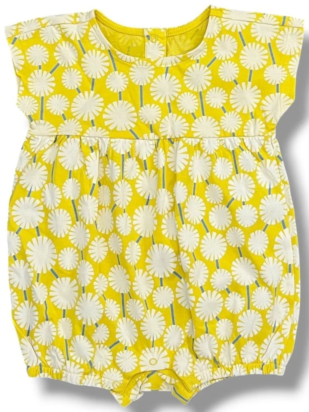 NWT Primary Bubble Romper in Wishing Flower Shortie Size 0-3M